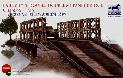Bronco CB35055 Bailey Type Double-Double M1 Panel Bridge 1/35