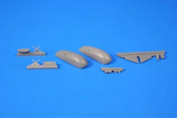 CMK 7344 Blenheim Mk. "Finish AF 1. serie" Fixed type Ski Undercarriage for Airfix 1/72