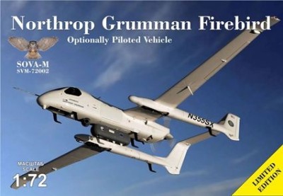 Sova-M 72002 Northrop Grumman Firebird OPV-2 1/72