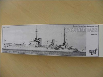 Combrig 70422 German Von der Tann Battlecruiser, 1910 1/700