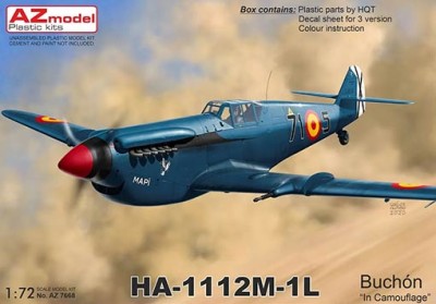 Az Model 76068 HA-1112M-1L 'In Camouflage' (3x camo) 1/72