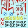 Model Maker Decals D72019 Yakovlev Yak-23 in Polish Service 1/72
