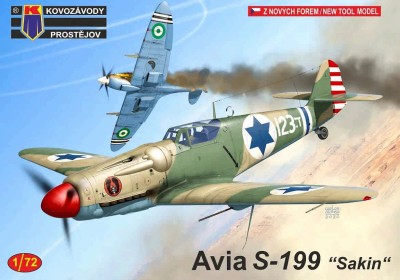 Kovozavody Prostejov 72217 Avia S-199 'Sakin' (3x camo) 1/72