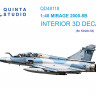 Quinta studio QD48118 Mirage 2000-5B (Kinetic) 1/48