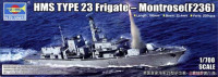 Trumpeter 06720 Британский Фрегат HMS TYPE 23 Frigate-Montrose(F236) 1/700