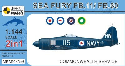 Mark 1 Models MKM-144159 S.Fury FB.11/FB.60 Commonw.Service (2-in-1) 1/144