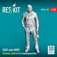 Reskit F48102 USAF pilot WW2 (Summer uniform) 1/48