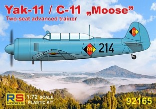 RS Model 92165 Yak-11 / C-11 &quot;Moose&quot; 1/72