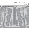 Eduard 72714 Ki-61-Id landing flaps (TAM) SET 1:72