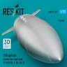 Reskit U72327 150 gallon centerline fuel tank (1 pc.) 1/72