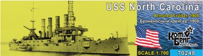 Combrig 70248 USS North Carolina Armored Cruiser, 1908 1/700