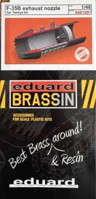 Eduard 6481091 BRASSIN F-35B exhaust nozzle (TAM) 1/48