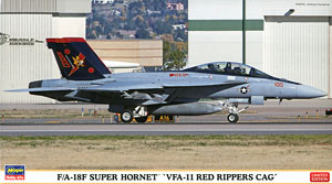 Hasegawa 02160 F/A-18F Super Hornet "VFA-11 Red Rippers CAG 1/72