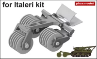 Plusmodel M-599 U.S. Army T1E1 Mine exploder (ITALERI) 1/35