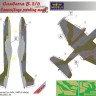 Lf Model M72127 Mask Canberra B.2/6 Camouflage painting 1/72