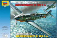 Звезда 4806 Мессершмитт Bf-109 F4 1/48