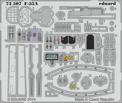 Eduard 73507 F-35A S.A.