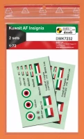 4+ Publications DMK72032 Decals Kuwait AF Insignia (2 sets) 1/72