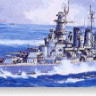 Aoshima 046005 USS Battleship North Carolina 1:700