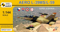 Mark 1 Models MKM-14441 Aero L-39MS/L-59 (4x camo) 1/144