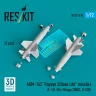 Reskit 72518 AGM-142 'Popeye 2/Have Lite' missiles (2 pcs. 1/72