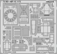Eduard 73867 SET TBF-1C (HOBBYB) 1/72