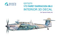 Quinta studio QD72270 Fairey Barracuda Mk.II (Special Hobby) 1/72