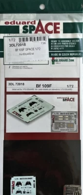 Eduard 3DL72018 Bf 109F SPACE (EDU) 1/72