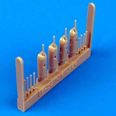 QuickBoost QB72088 B-26B/C Marauder gun barrels 1/72