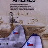 BOA Decals 44100 IL-12B Czechoslovak Airlines (AMOD) 1/144