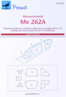 Peewit PW-M72119 1/72 Canopy mask Me 262A (AIRFIX)