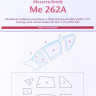 Peewit PW-M72119 1/72 Canopy mask Me 262A (AIRFIX)