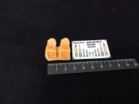 Metallic Details MDR48262 Supermarine Spitfire seats x 2 with seatbelts (3d-printed) 1/48