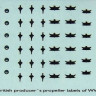 LF Model C72150 Decals British producer propeller labels I. 1/72