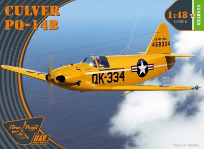 Clear Prop R48016 Culver PQ-14B, Starter Kit (4x camo) 1/48