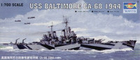 Trumpeter 05725 Крейсер USS BALTIMORE CA-68 1944 1/700