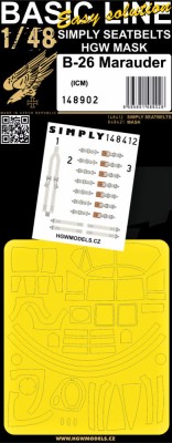 HGW 148902 B-26 Marauder (ICM) BASIC LINE 1/48