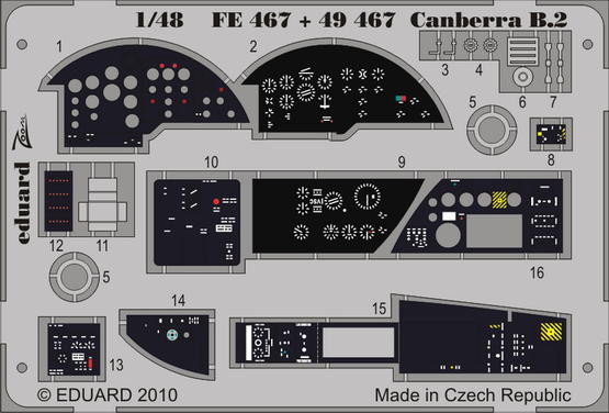 Eduard FE467 Canberra B2 S.A. AIR
