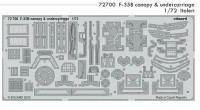 Eduard 72700 SET F-35B canopy&undercarriage (ITAL)