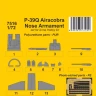 CMK SP7516 P-39Q Airacobra Nose Armament (ARMA H.) 1/72