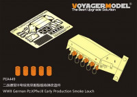 Voyager Model PEA449 WWII German Pz.KPfw.III Early Production Smoke Lauch(For all) 1/35