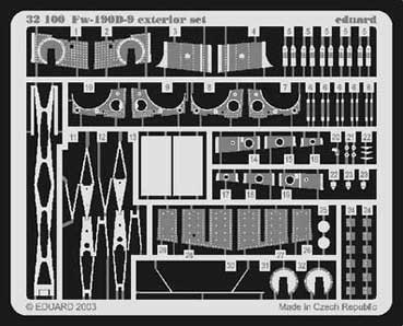 Eduard 32100 Fw 190D-9 exterior HAS
