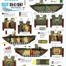 Star Decals 35-C1367 US PACIFIC WARS - IWO JIMAUSMC LVT-2 and LVT(A)-2 Amtracks.3rd Marine Amphibious Tractor Battalion, 5th Marine Amphibious Tractor Battalion, 10th Marine Amphibious Tractor Battalion, 11th Marine Amphibious Tractor Battalion in Februar