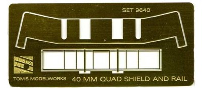Tom's Modelworks 9640 40mm shields single 1/96
