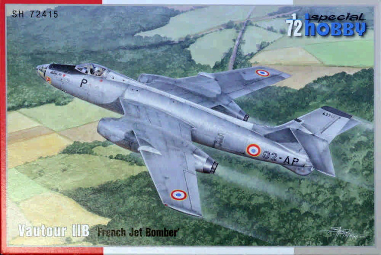 Special Hobby SH72415 Vautour IIB 'French Jet Bomber' (4x camo) 1/72