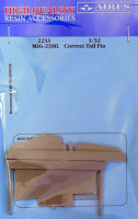 Aires 2233 MiG-23ML correct tail fin (TRUMP) 1/32