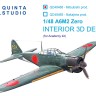 Quinta Studio QD48468 A6M2 Zero (производства Mitsubishi) (Academy) 1/48
