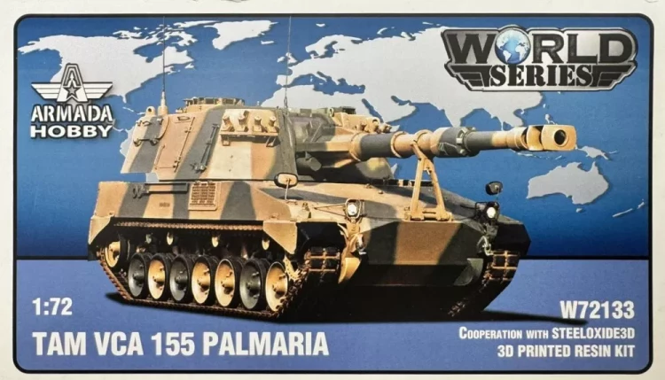 Armada Hobby W72133 TAM VCA 155 Palmaria (3D Printed resin kit) 1/72