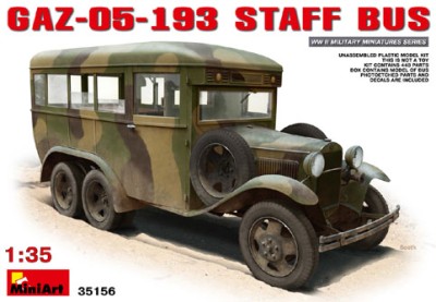 MiniArt 35156 Штабной автобус 06-193 1/35