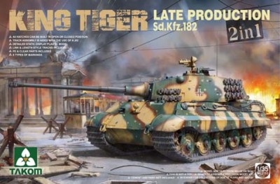 Takom 2130 King Tiger Late 1/35